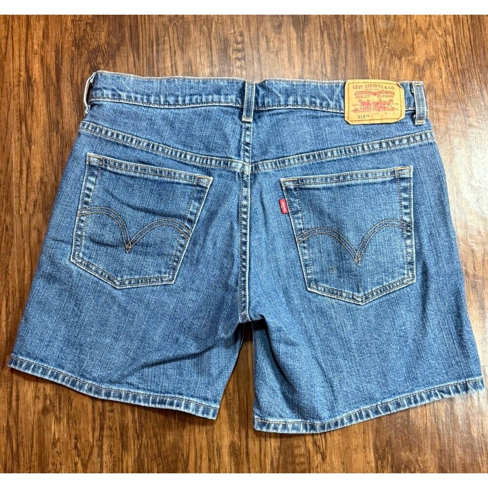 Levi’s 515 Women’s Jean Shorts Size  8 Noveau - Picture 6 of 7